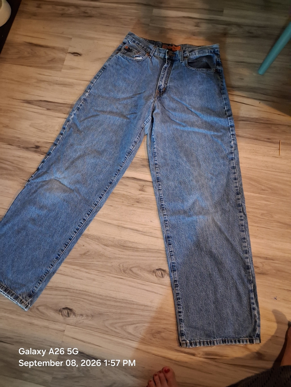 Vintage Pepe Billie Jean Blue Denim Jeans 30x33
